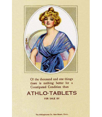Athlo-pomme pour le croup, le froid ou l’irritation de la gorge-impression de publicités