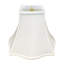Royal Designs, Inc. BSO-702-10WH, abat-jour de base en forme de cloche carrée, blanc, 4 x 10 x 8,5-996116214-969067982