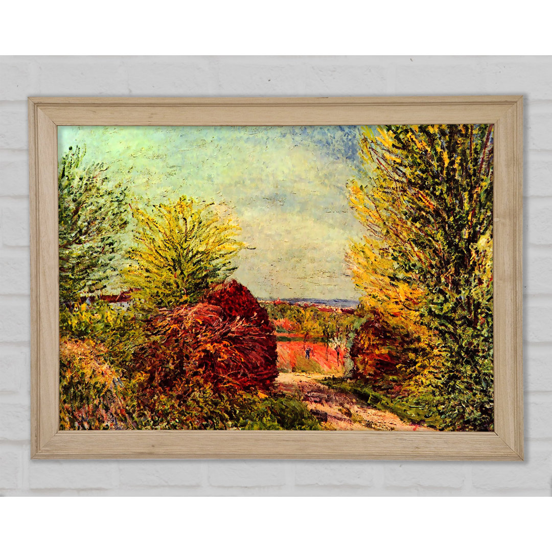 Sisley Path In Veneux Nadon In Spring - Druck