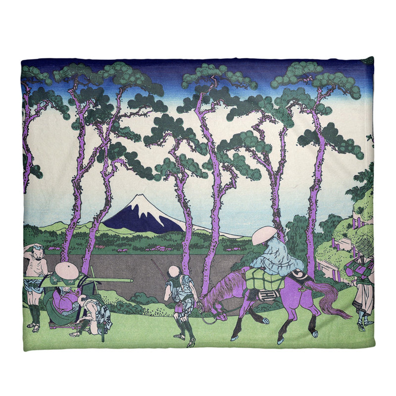  Jeté polaire Hodogaya on the Tokaido, Mauve
