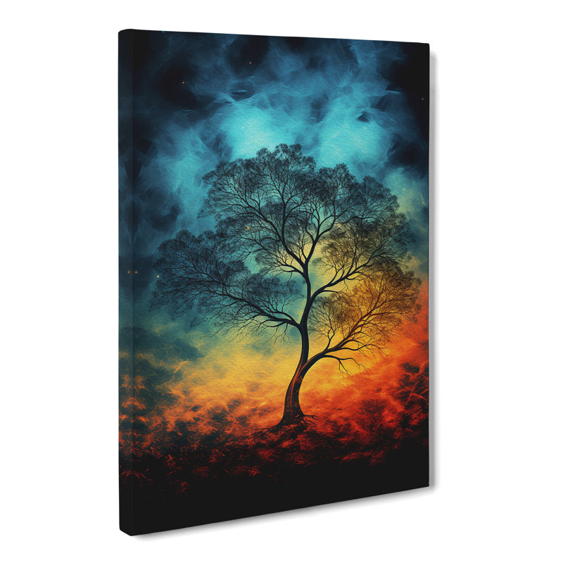 Tree Digital - Print, 60cm H x 40cm W x 3cm D