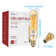 T25 Tubular Edison Bulbs, Dimmable T6 LED Bulb, E12 Candelabra Bulb, 4.5W, Amber Warm Glass