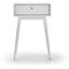 Table d'appoint, table de chevet ou table de bout polyvalente à un tiroir Elle Decor Rory-590156858