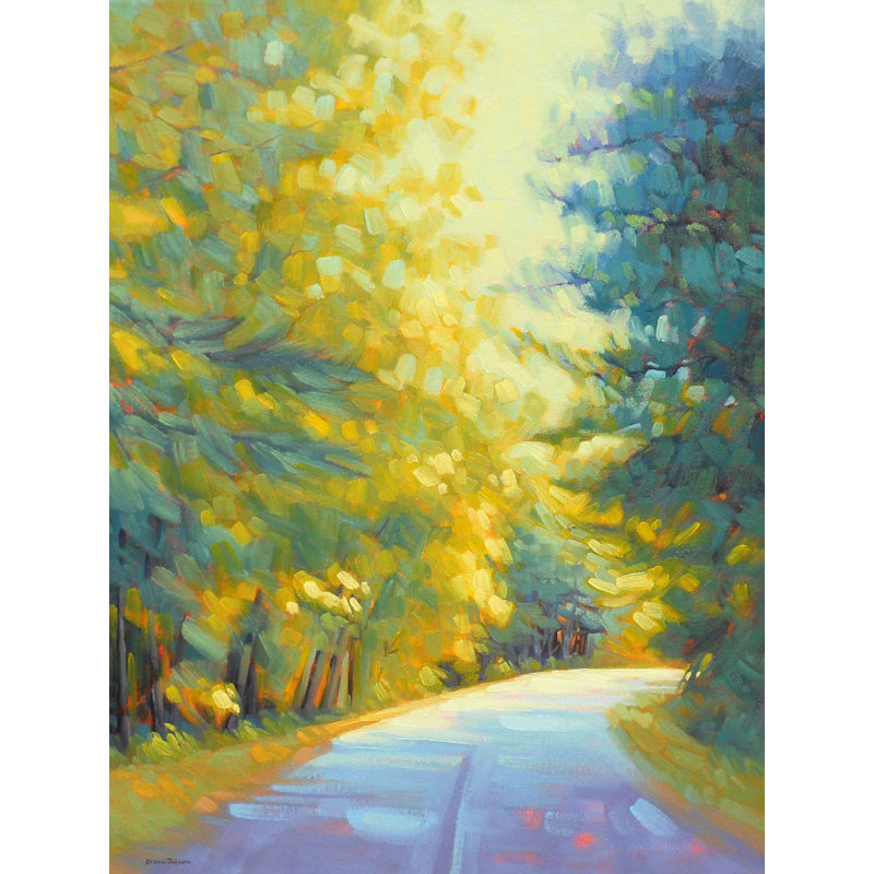 Lumière sur la route par Diana Johnson