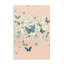 Cluster de papillons sur plaque murale rose, design par Petal Prints Design-1624055653