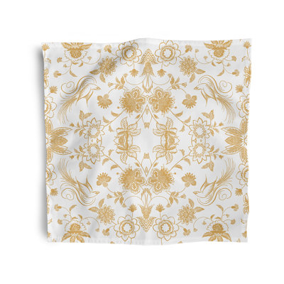 Chimkasi Polyester Floral Square Napkin