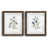 Papier, cadre noyer