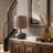 Ceramic Table Lamp with 3-Way Bulb