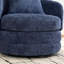 Méridienne pivotante en tonneau Chenille