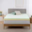 Surmatelas en mousse à mémoire de forme infusée de thé vert Zinus-888216012-861557191
