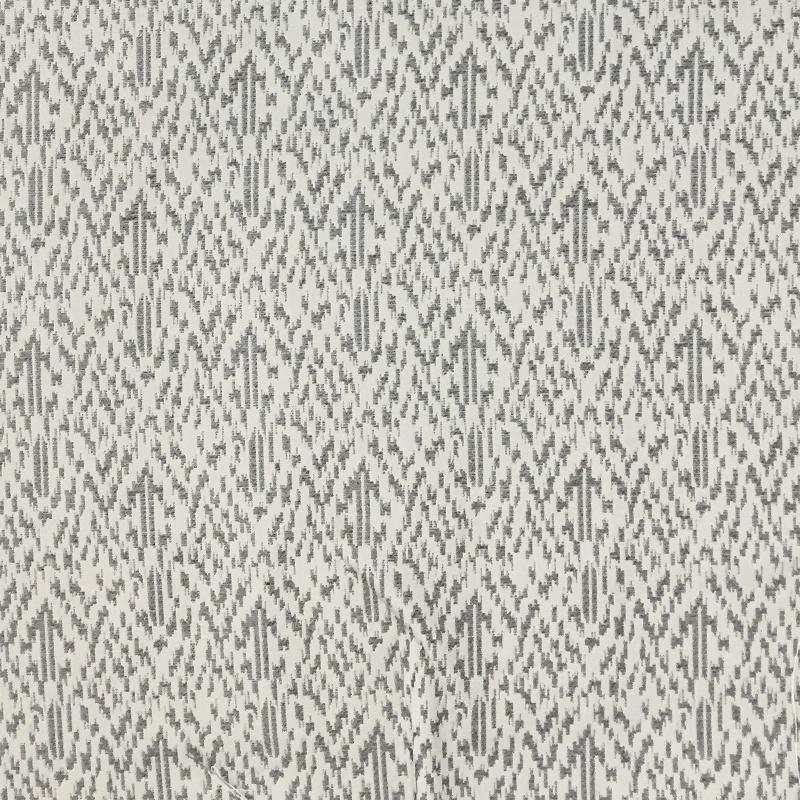 Rey Fabric | Two-Toned Abstract Fabric | Drapery & Curtain Fabric, Gray