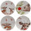Deer Friends Fine Stoneware Dinner Plate