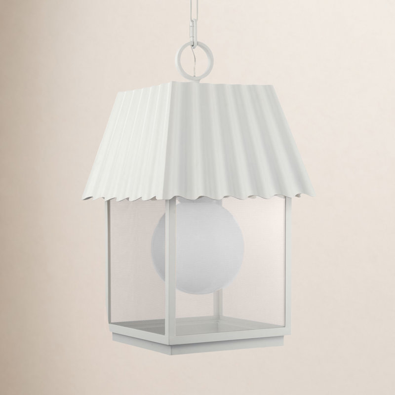 Godin Outdoor Hanging Lantern, Shelter White