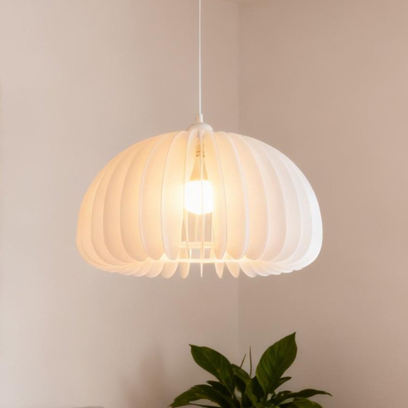 16" Modern Japanese Simplicity Pendant Light Dimmable