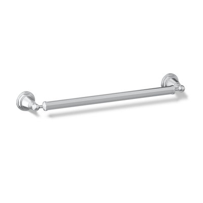 Pinstripe Wall Mounted Towel Bar