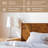 Haven Queen Solid Wood Bed Frame with Headboard, Walnut Finish Scandinavian Platform Bed All Mattress Support, 800 lbs Capacity, Noise-Free & Non-Slip Design-1009728374-1009728375