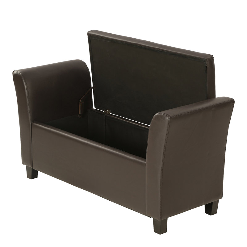 Ashley Storage Bench, Brown