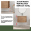 Meuble-lavabo simple avec comptoir en céramique-1622686979