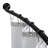 72" Adjustable Curved Fixed Shower Curtain Rod