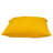 20" Yellow Cotton Throw Pillow With Texture
