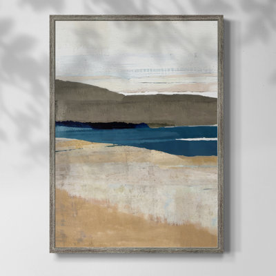 Buttermere Triptych I Framed Print - Solid Wood