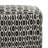 Kiana 18"W Woven Indoor/Outdoor Waterproof Square Pouf