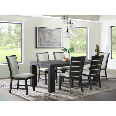 Trayson Extendable Four Leg Dining Set