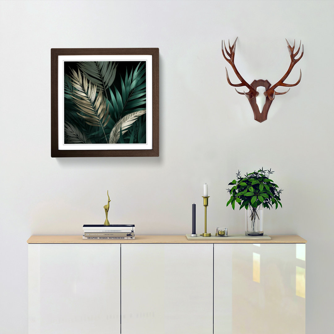 Palm Leaf - Framed Print