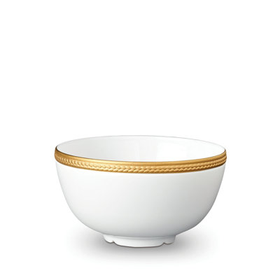 Soie Tressee Gold Cereal Bowl