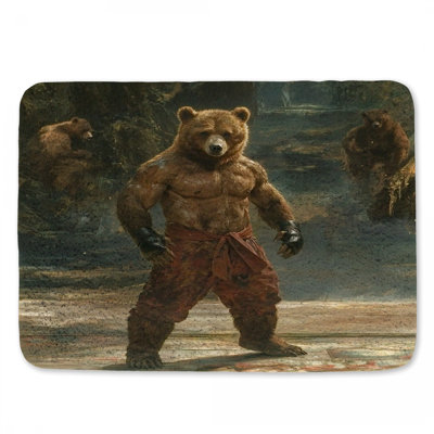 Tapis de bain Martial Bear
