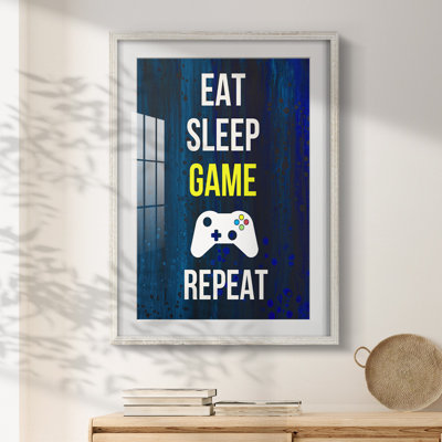 «Gamer at Play V», impression encadrée