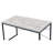 Faux Concrete Top Rectangular Writing Desk