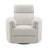 Beige Boucle Glider Recliner with Swivel-207690752