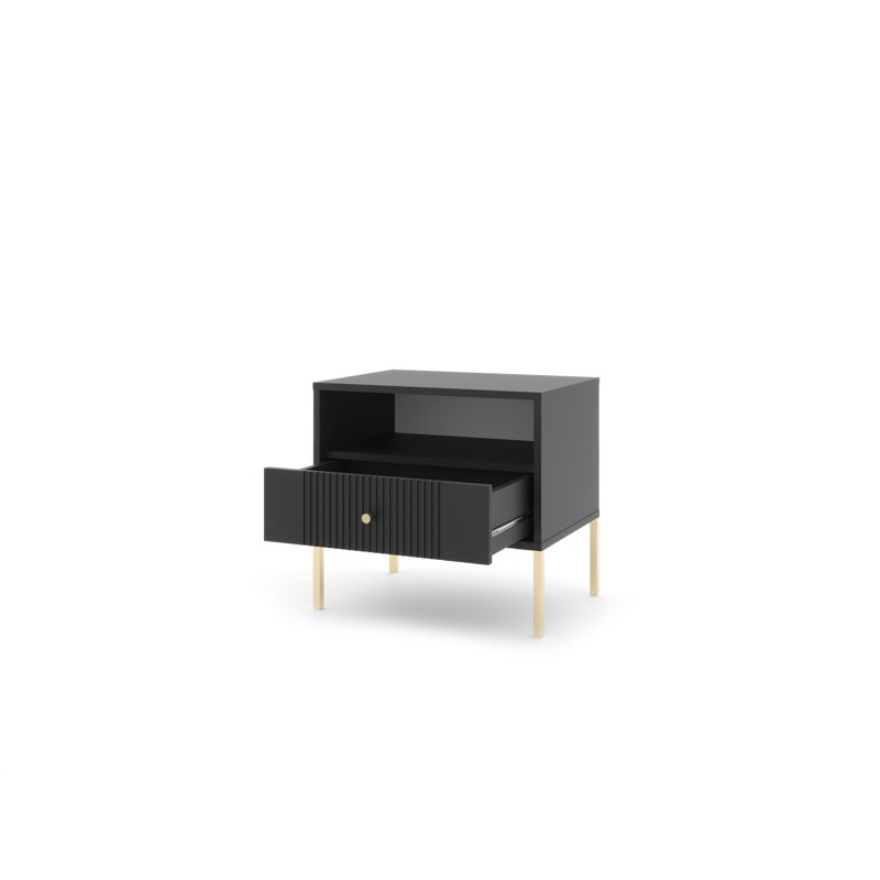 ISEO 54cm W Bedside Table