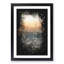 High Over The Los Angeles Skyline Paint Splash - Picture Frame Graphic Art-56922946-56922948