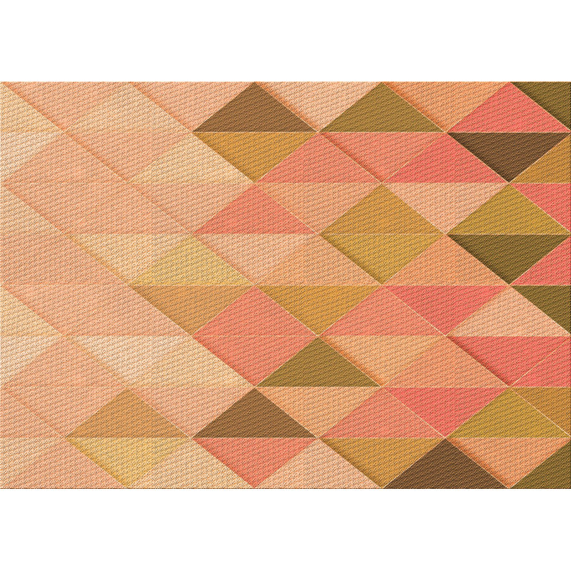 Geometric Indoor Rug, Rectangle 2' x 3'