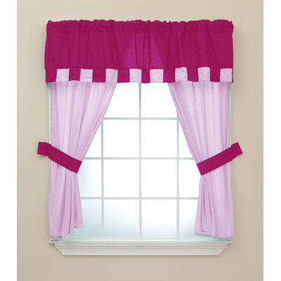 Izzo Cotton Blend Kitchen Curtain