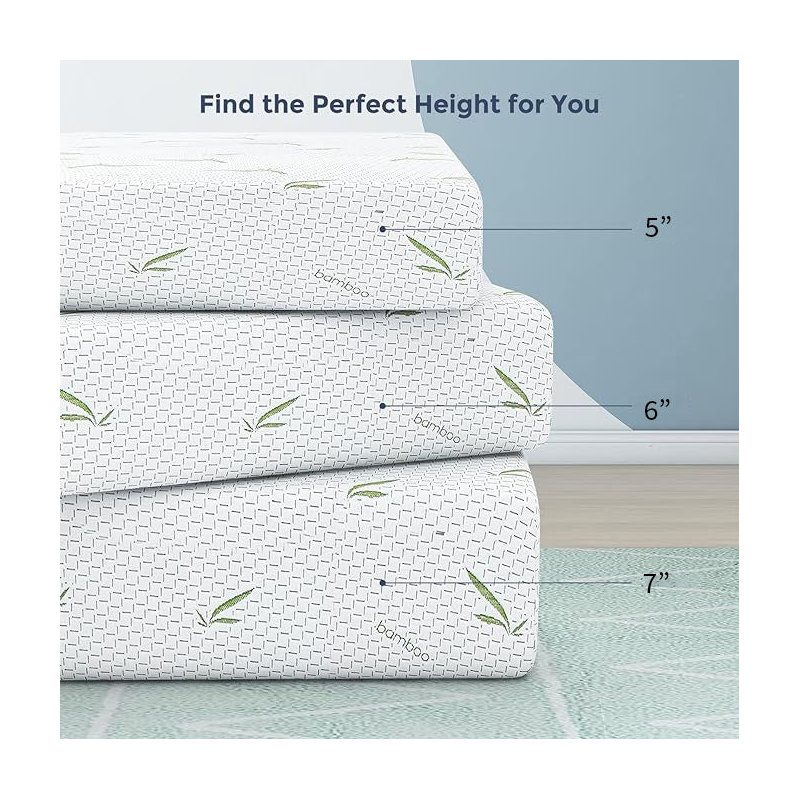 UltraFlex EasySleep mi-ferme, confort réversible, CertiPUR-US®, Grand lit