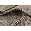 Tapis noir et blanc Nathaniel