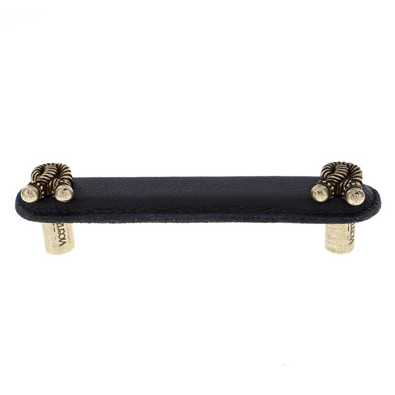 Equestre Bar / Handle Pull, Polished Gold, 4"
