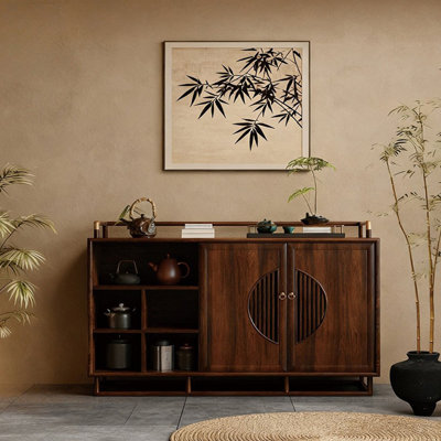 Chinese-style retro minimalist high-end sideboard