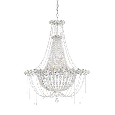 Chrysalita 6 - Light Glass Chandelier
