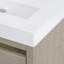 Ensemble de meuble-lavabo simple mural 24,5 "