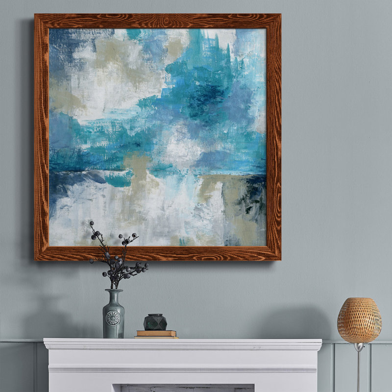 «In Wine There Is Truth», art textuel sur toile, H 34,5 po x l 34,5 po x P 1 po, Érable