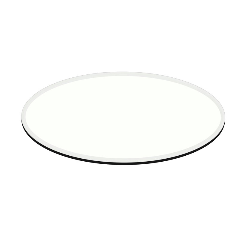 Plateau de table biseauté Fauntleroy, 72 po x 42 po