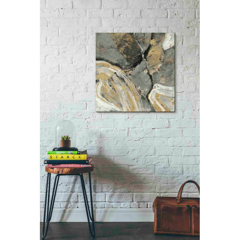 «Phoenix Neutral» par Albena Hristova, art mural sur toile, H 26 po x l 26 po x P 1,25 po
