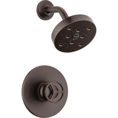 Trinsic 14 Series H2Okinetic Shower Faucet Set with Wheel Handle