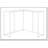 Narrow Corner Console Table With White Laminate Top And Metal Base, Perfect For Modern Entryways And Small Spaces.-1669079767-1669079761