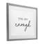 «You Are Enough Sentiment», impression sous verre encadrée, lettrée et doublée-306928917-306928916