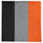 Black/Silver/Orange